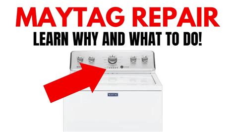 Recently, a noise started in the washer. . Maytag mvwc565fw reset